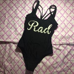 "Rad" One Piece Swimsuit